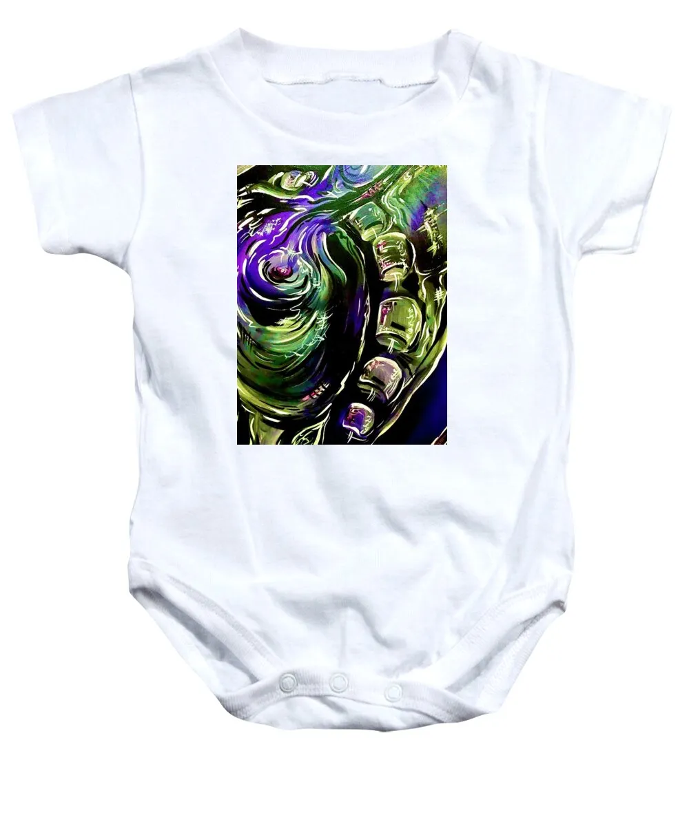 Peacock Man - Baby Onesie