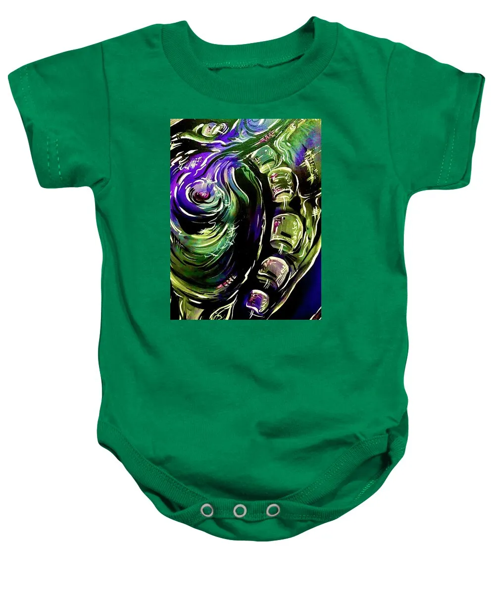 Peacock Man - Baby Onesie
