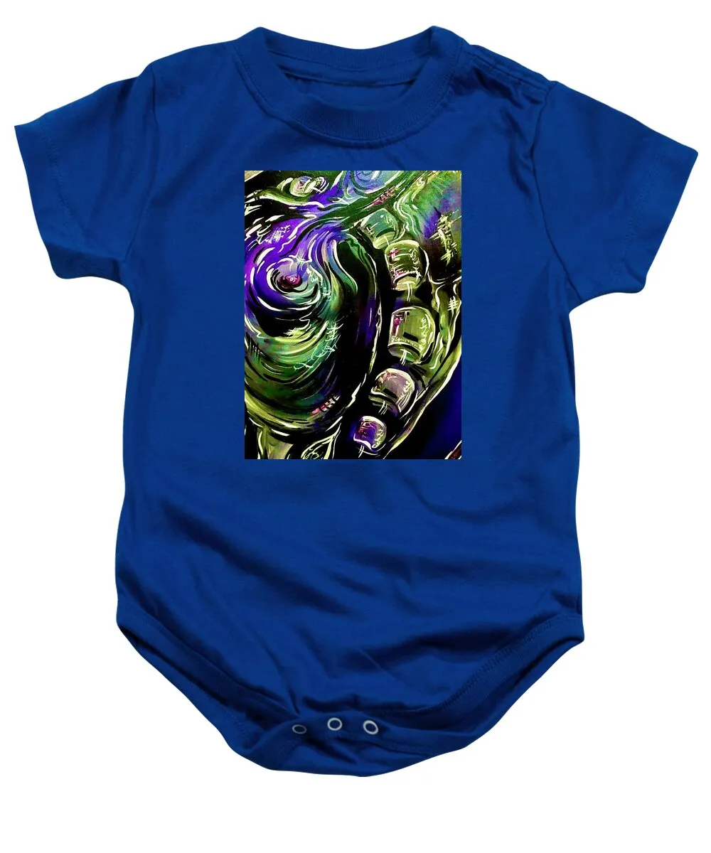 Peacock Man - Baby Onesie