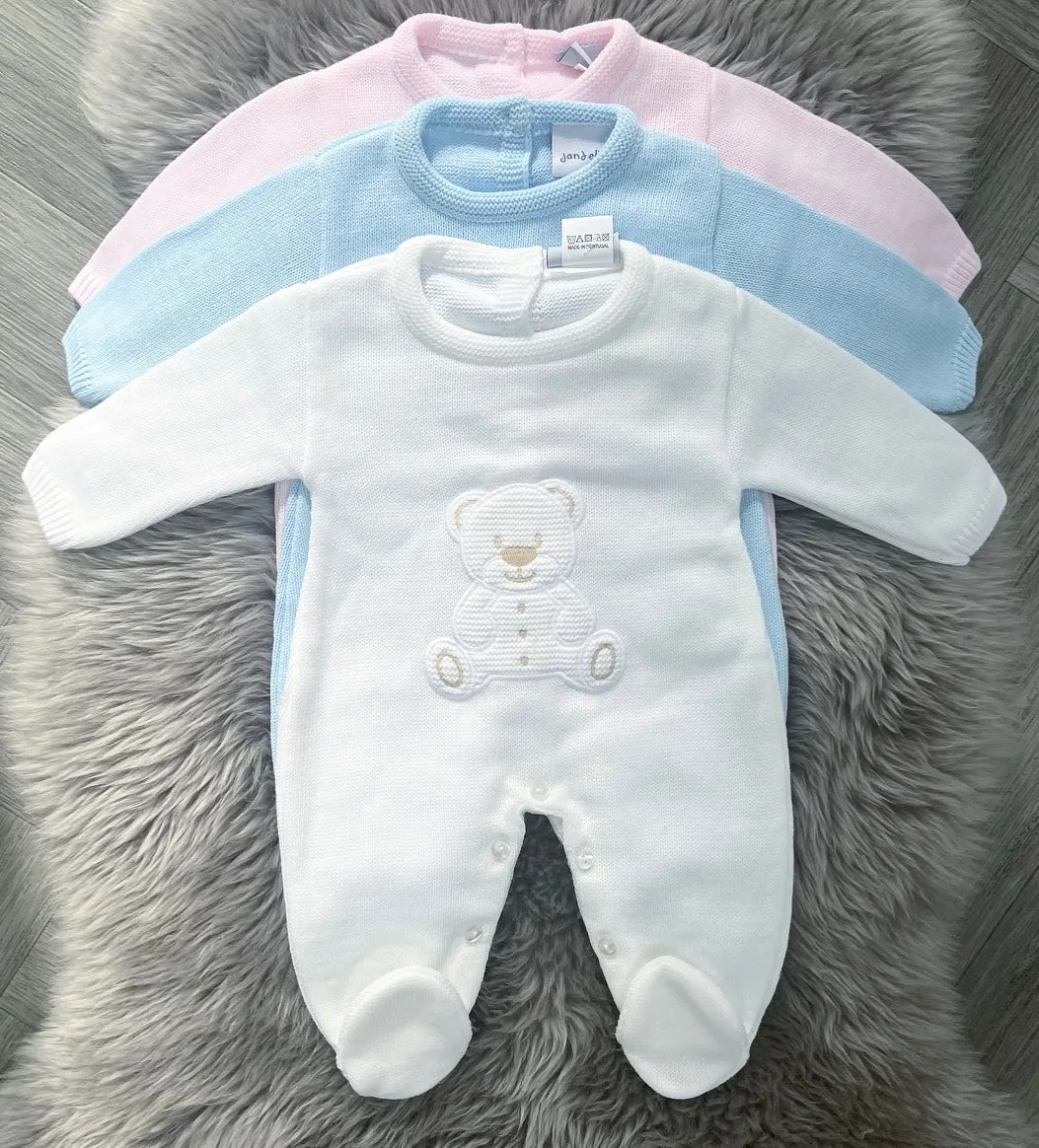 Pink Teddy Romper