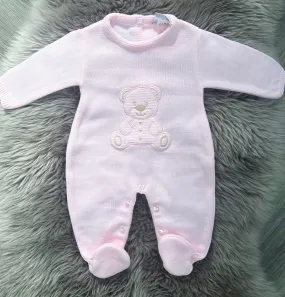 Pink Teddy Romper