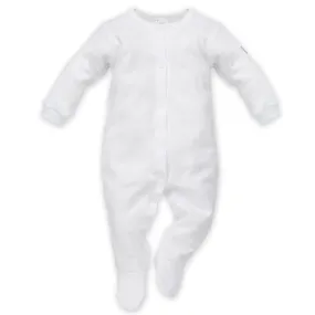 PINOKIO Baby Sleepsuit Plain White (3mths)
