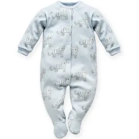 PINOKIO Baby Sleepsuit Wild Animals Blue (1-9mths)