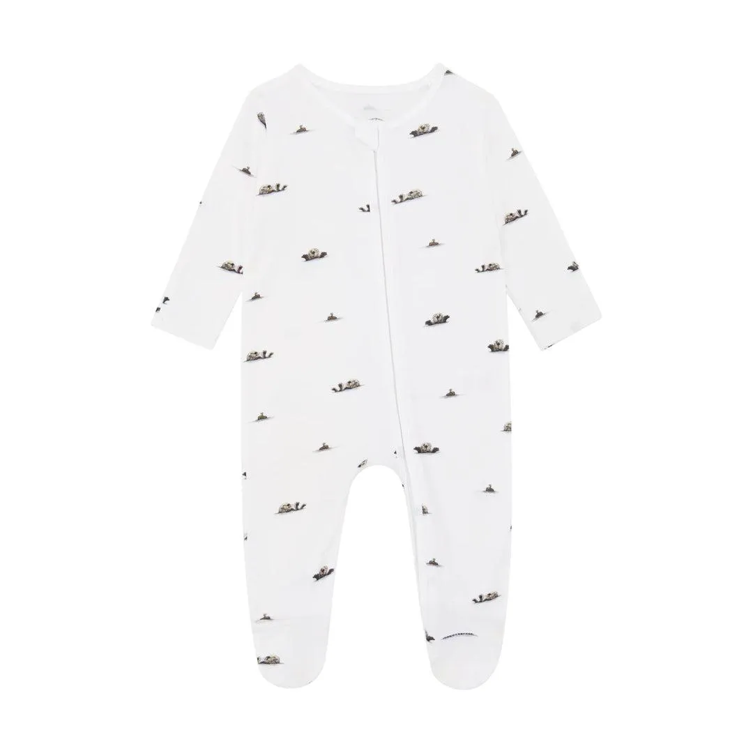 Rosa & Blue Sleepsuit - Otter