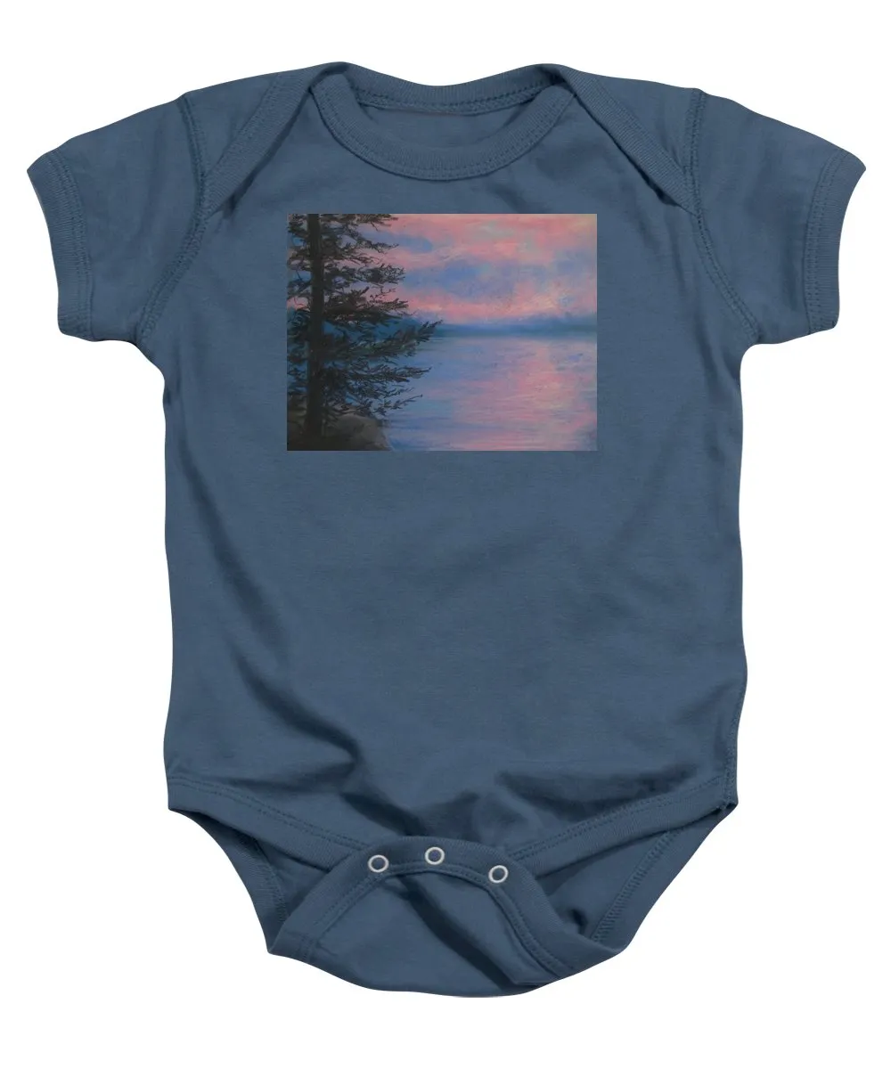 Rosey Sky Light - Baby Onesie