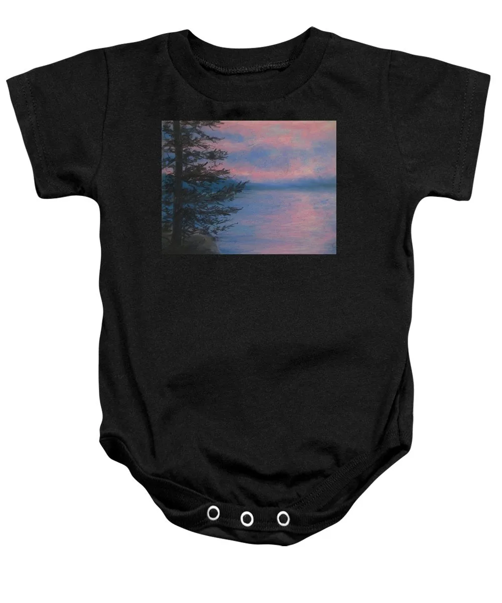 Rosey Sky Light - Baby Onesie