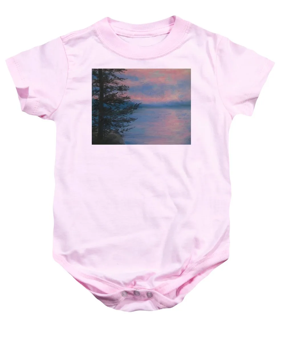 Rosey Sky Light - Baby Onesie