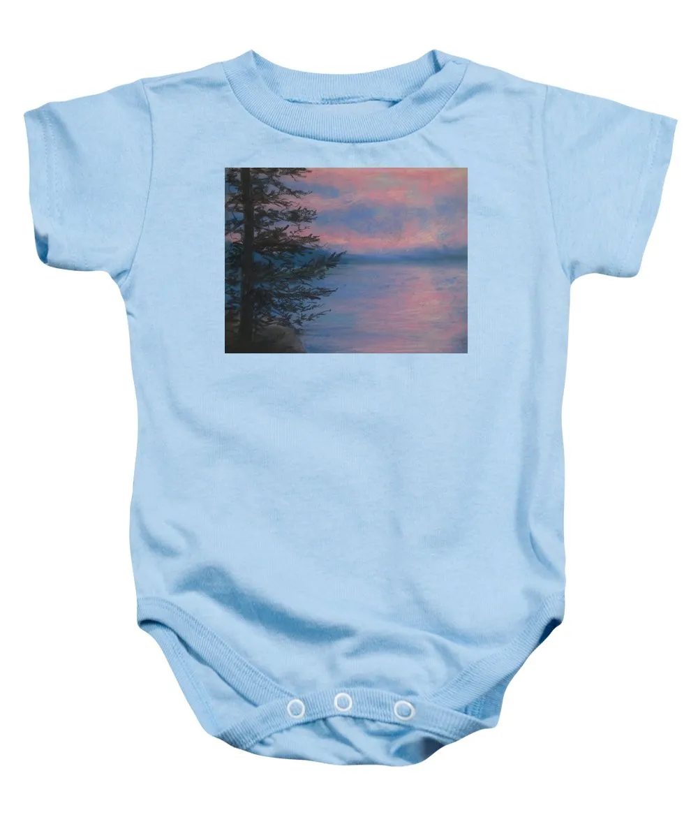 Rosey Sky Light - Baby Onesie