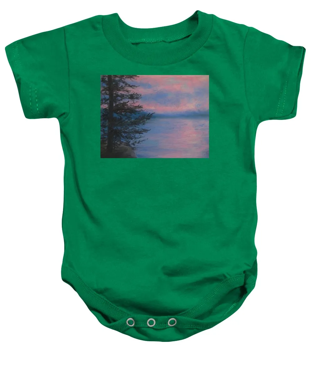 Rosey Sky Light - Baby Onesie