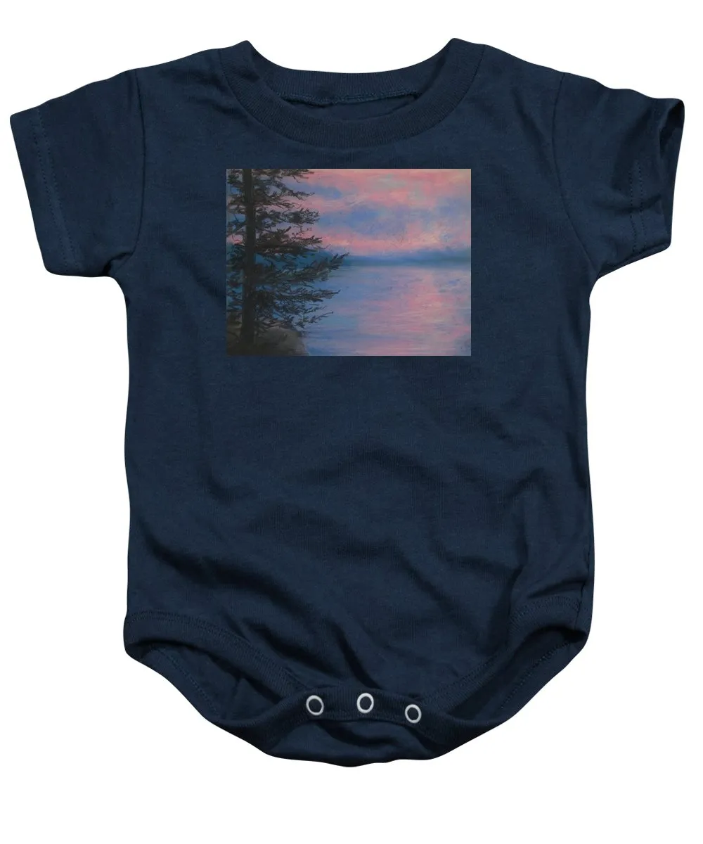Rosey Sky Light - Baby Onesie