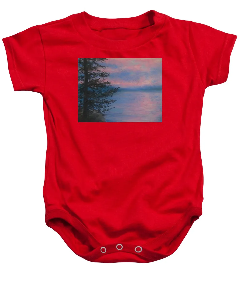 Rosey Sky Light - Baby Onesie