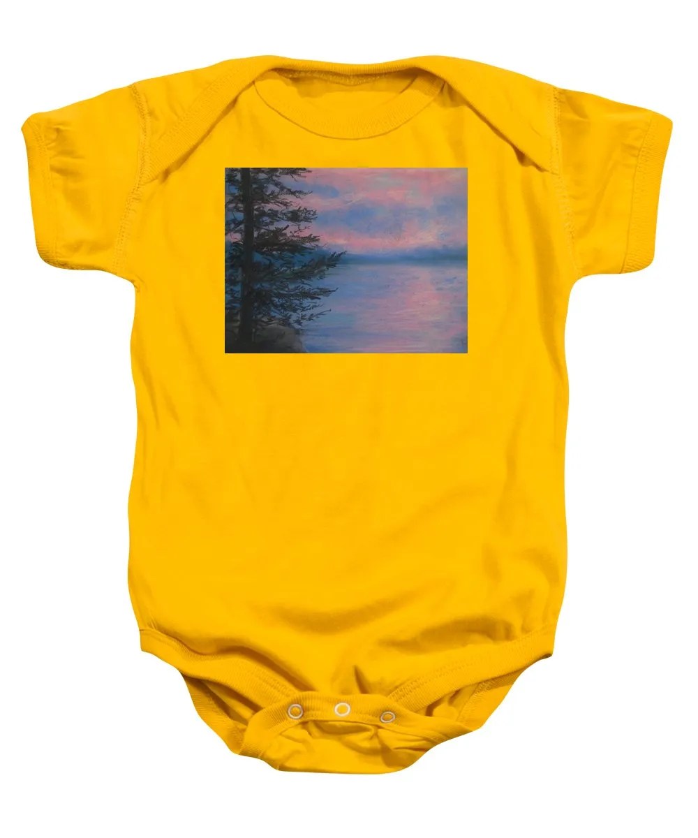 Rosey Sky Light - Baby Onesie