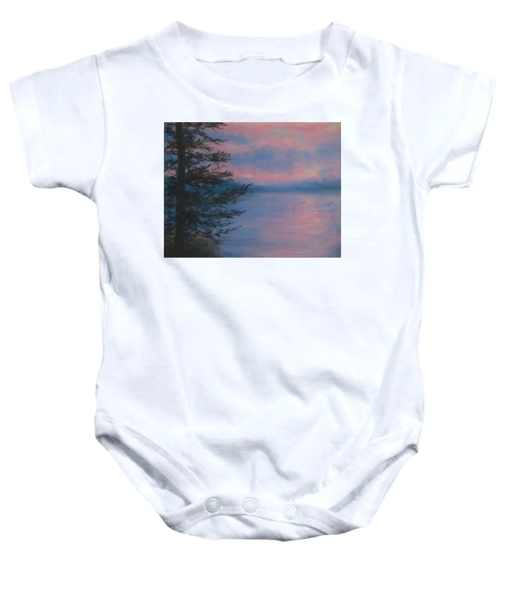 Rosey Sky Light - Baby Onesie