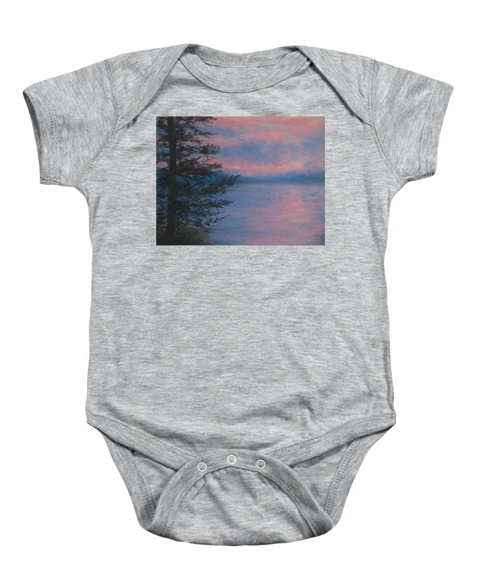 Rosey Sky Light - Baby Onesie