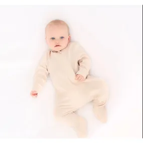 SHORTBREAD ZIP UP RIBBED ROMPER BABYGROW SLEEPSUIT   Size 0 to 3 months
