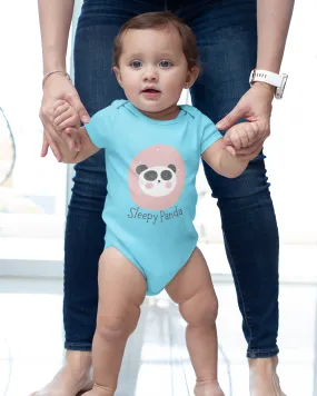 Sleepy Panda - Baby Rompers