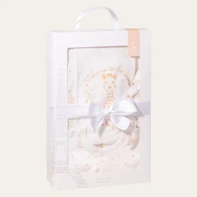 Sophie La Girafe Sleepsuit, Hat & Blanket Gifts Set