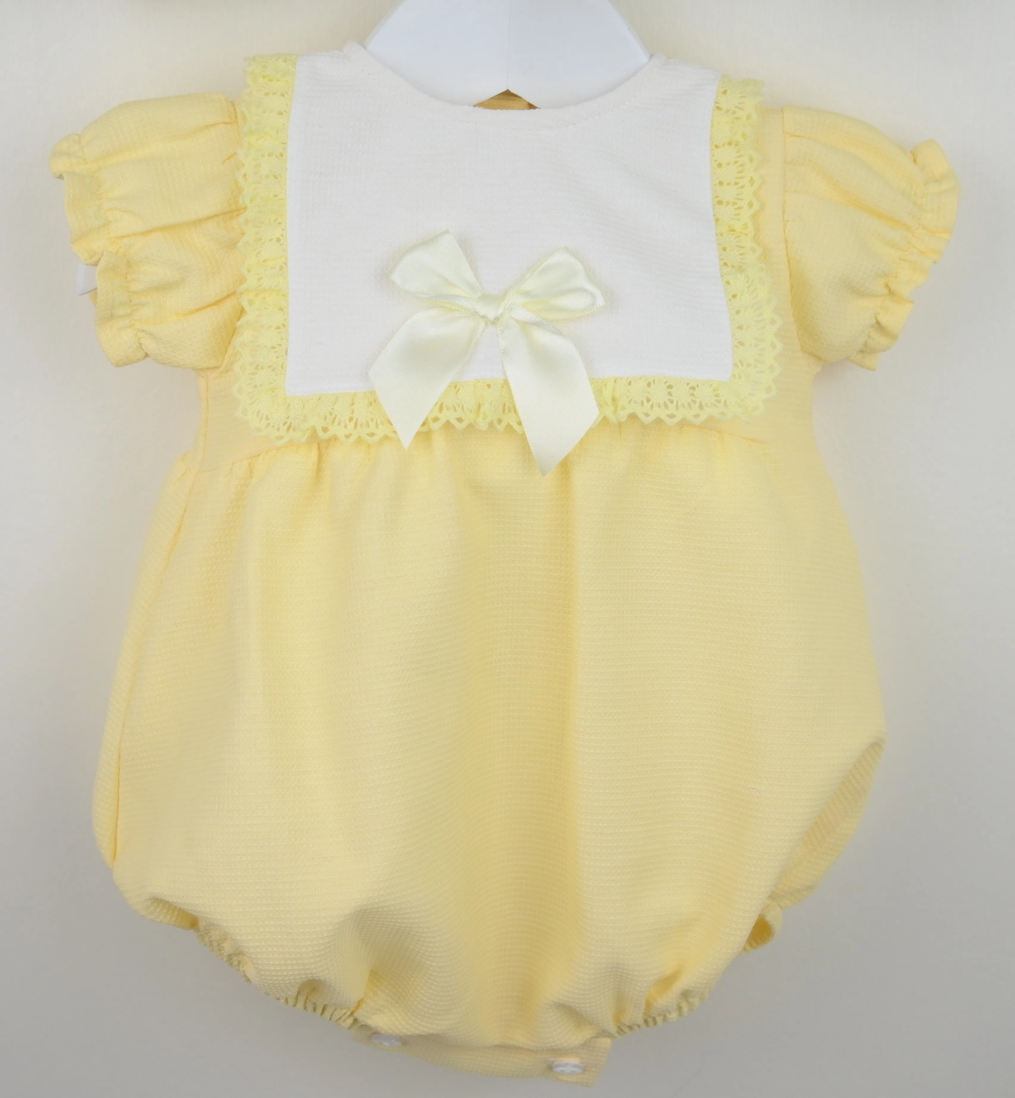SS25 Girls Pex Meri Lemon Romper