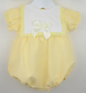 SS25 Girls Pex Meri Lemon Romper