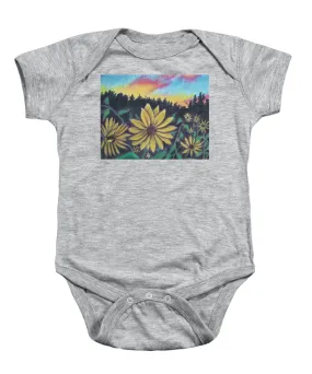 Sunflower Sunset - Baby Onesie