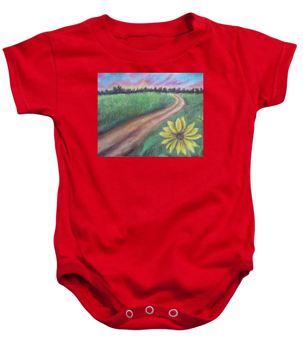 Sunflower Way - Baby Onesie