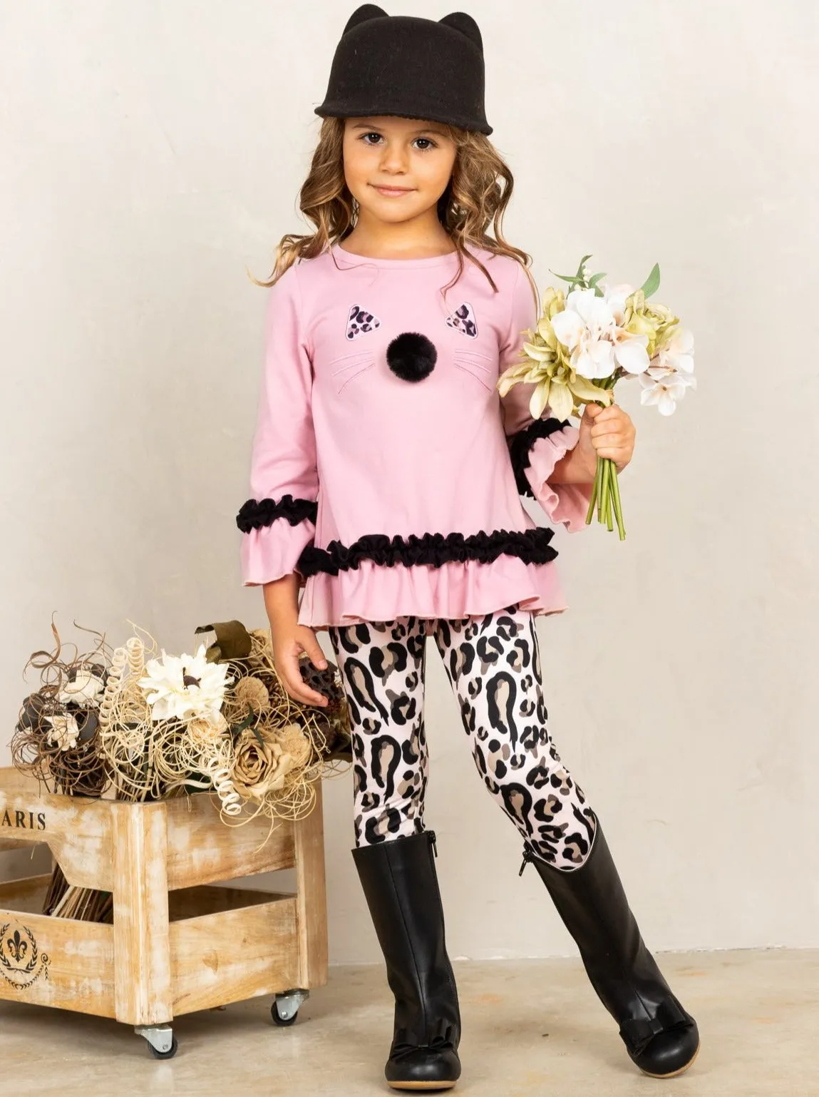 The Cutest Cub Leopard Legging Set