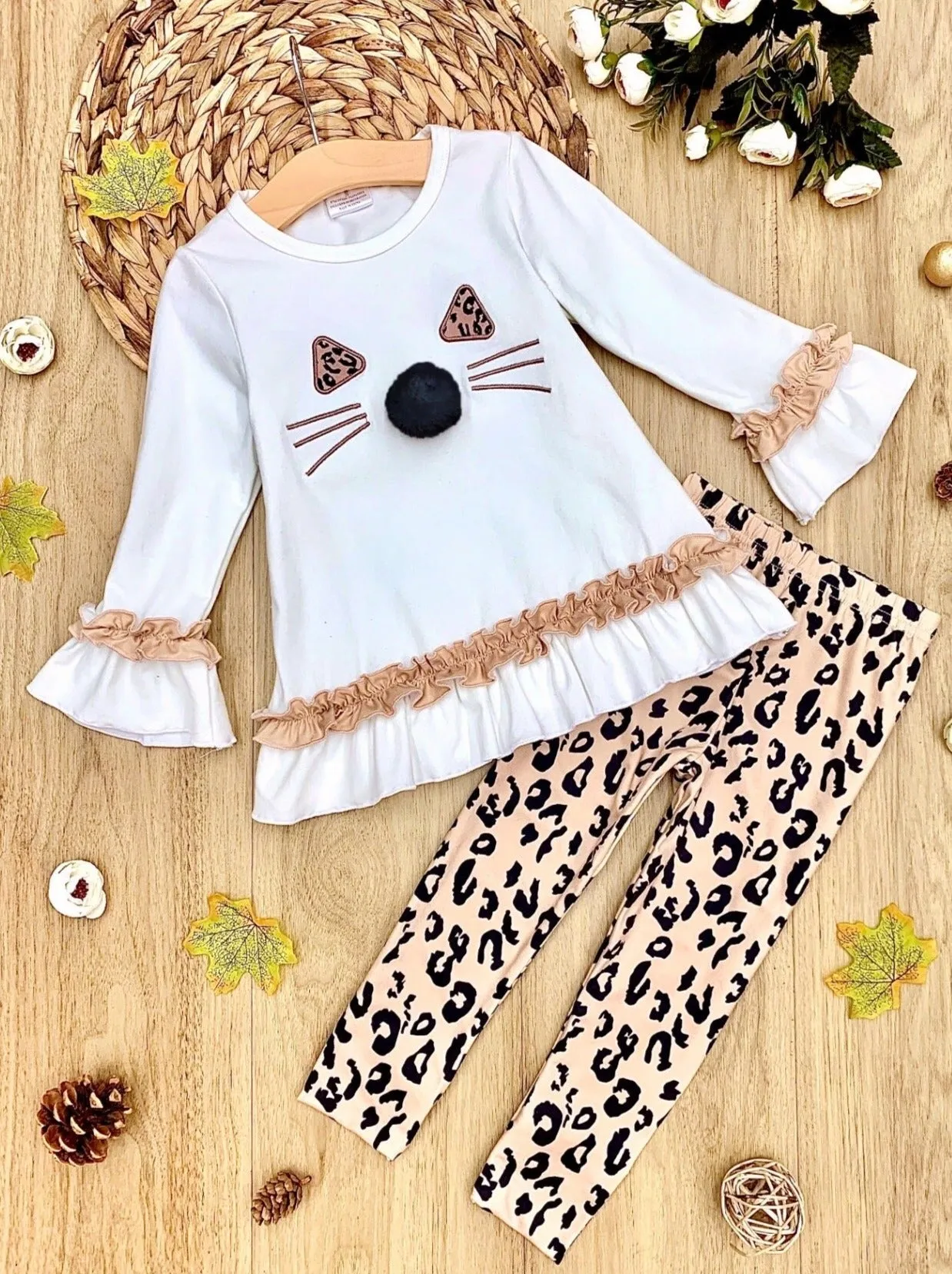 The Cutest Cub Leopard Legging Set