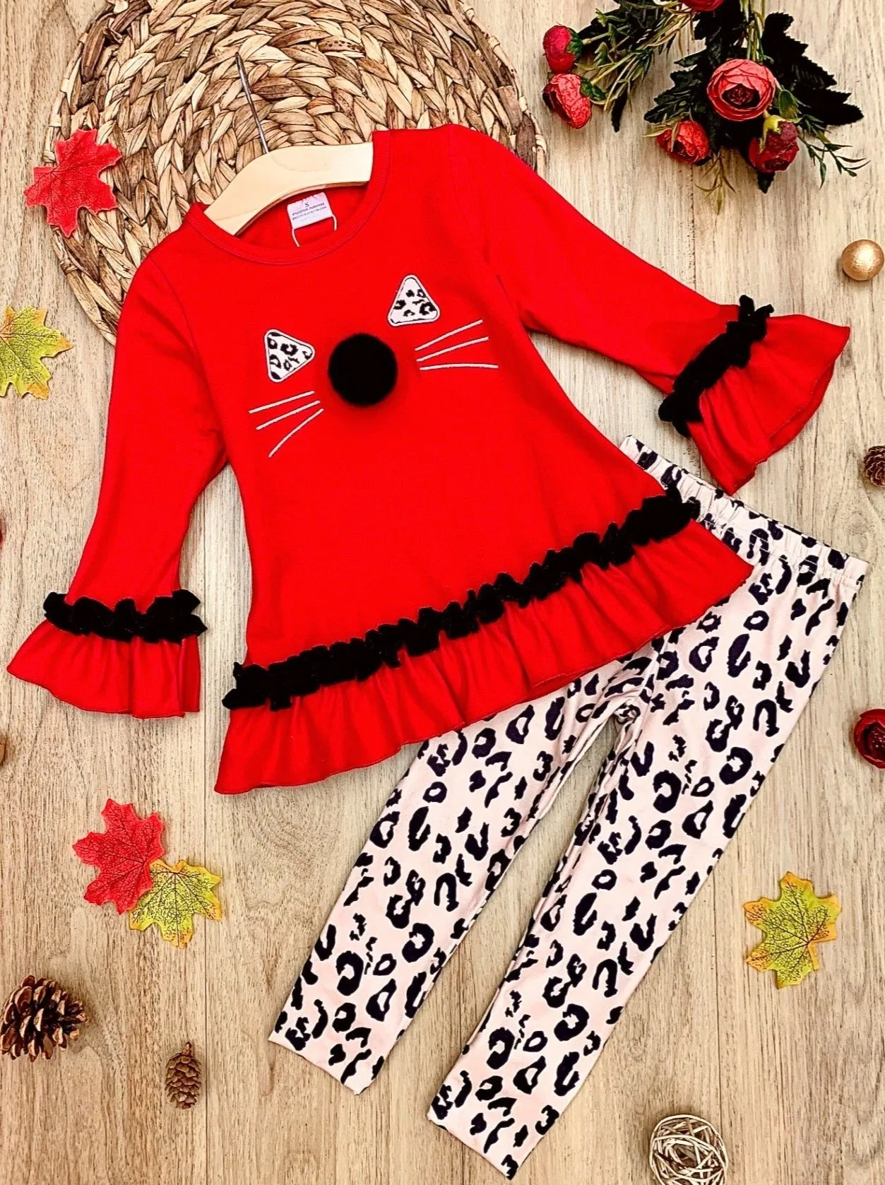 The Cutest Cub Leopard Legging Set