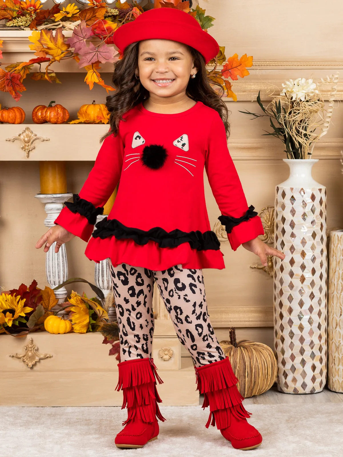 The Cutest Cub Leopard Legging Set