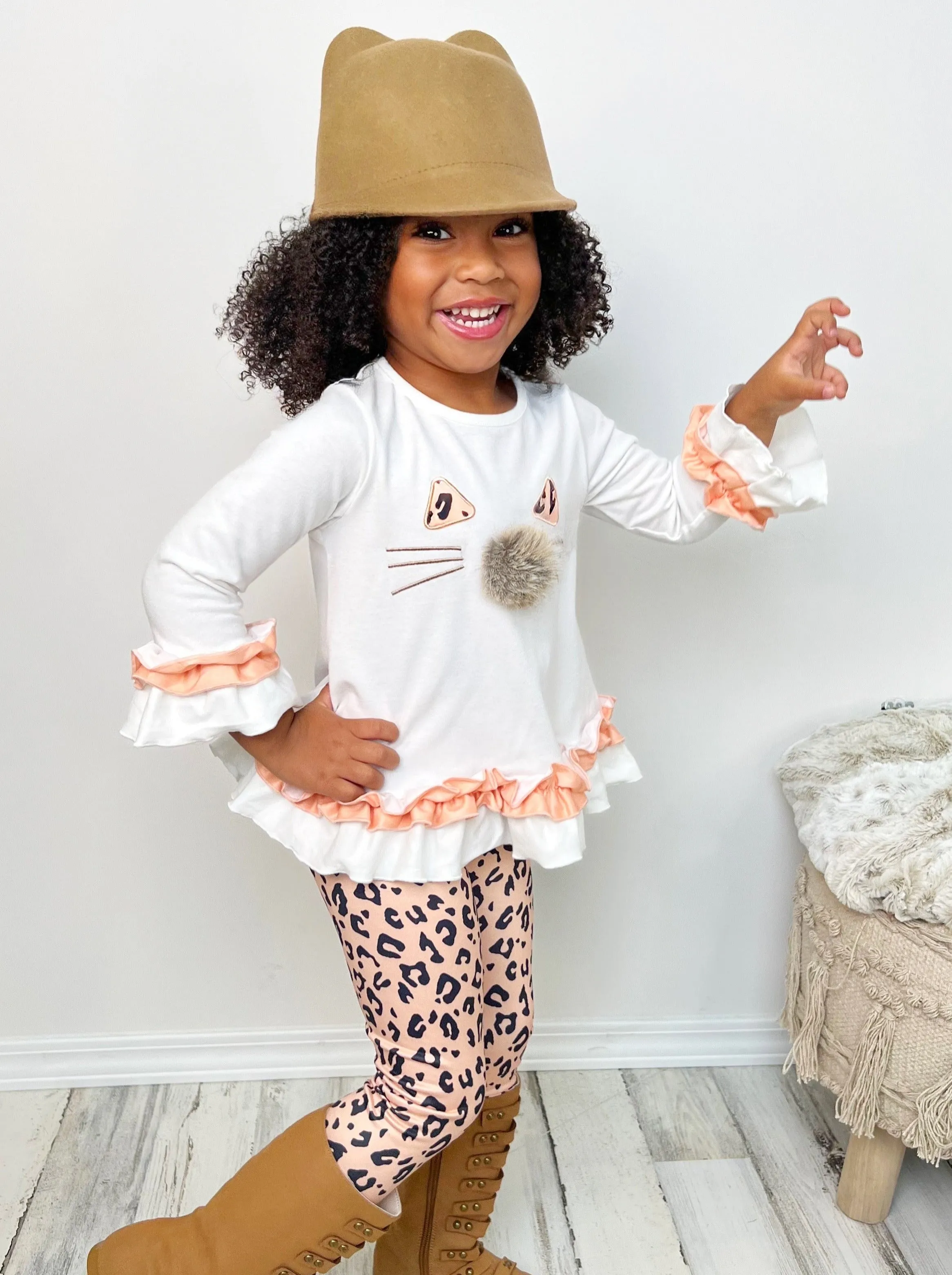 The Cutest Cub Leopard Legging Set