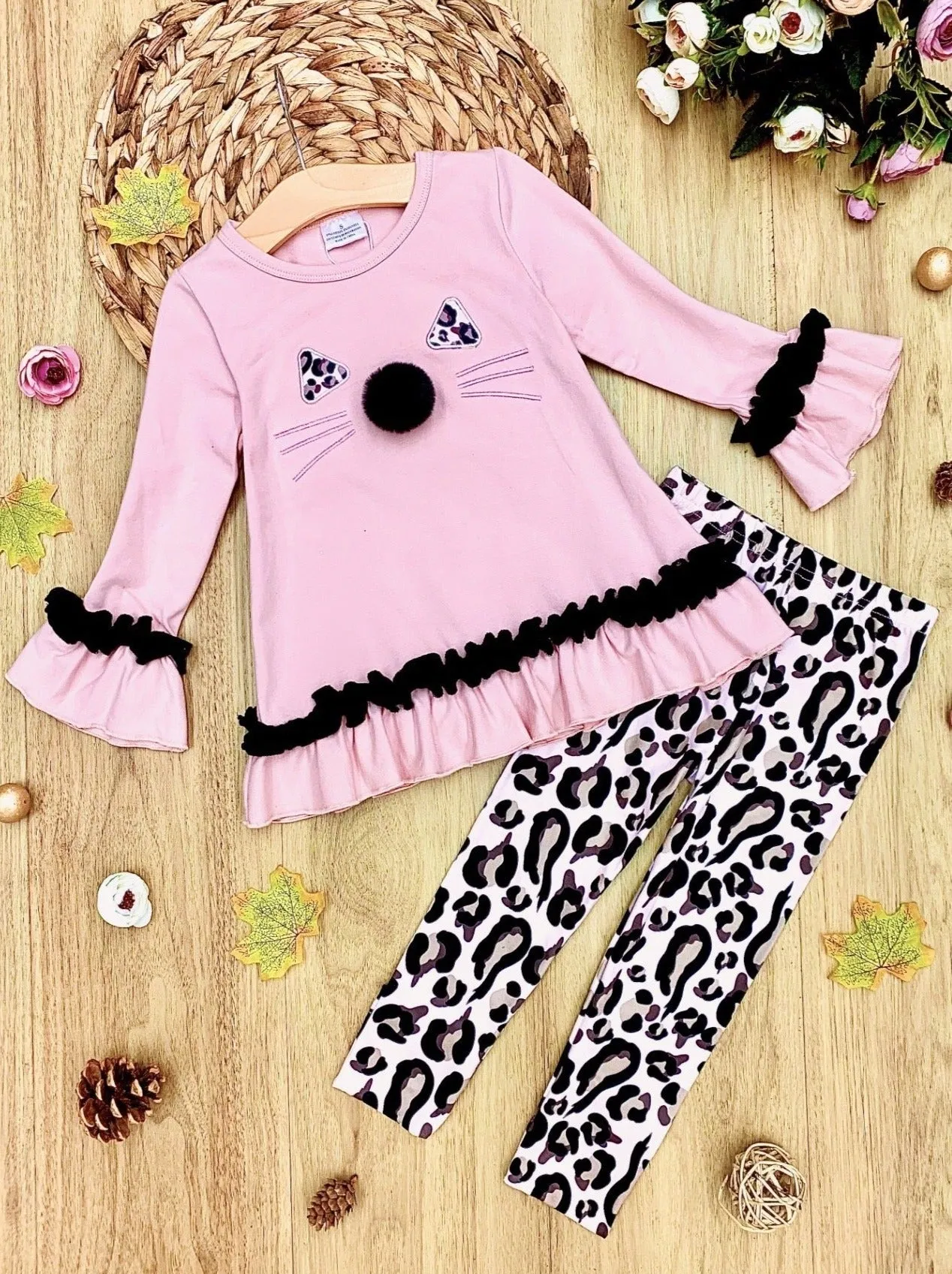 The Cutest Cub Leopard Legging Set