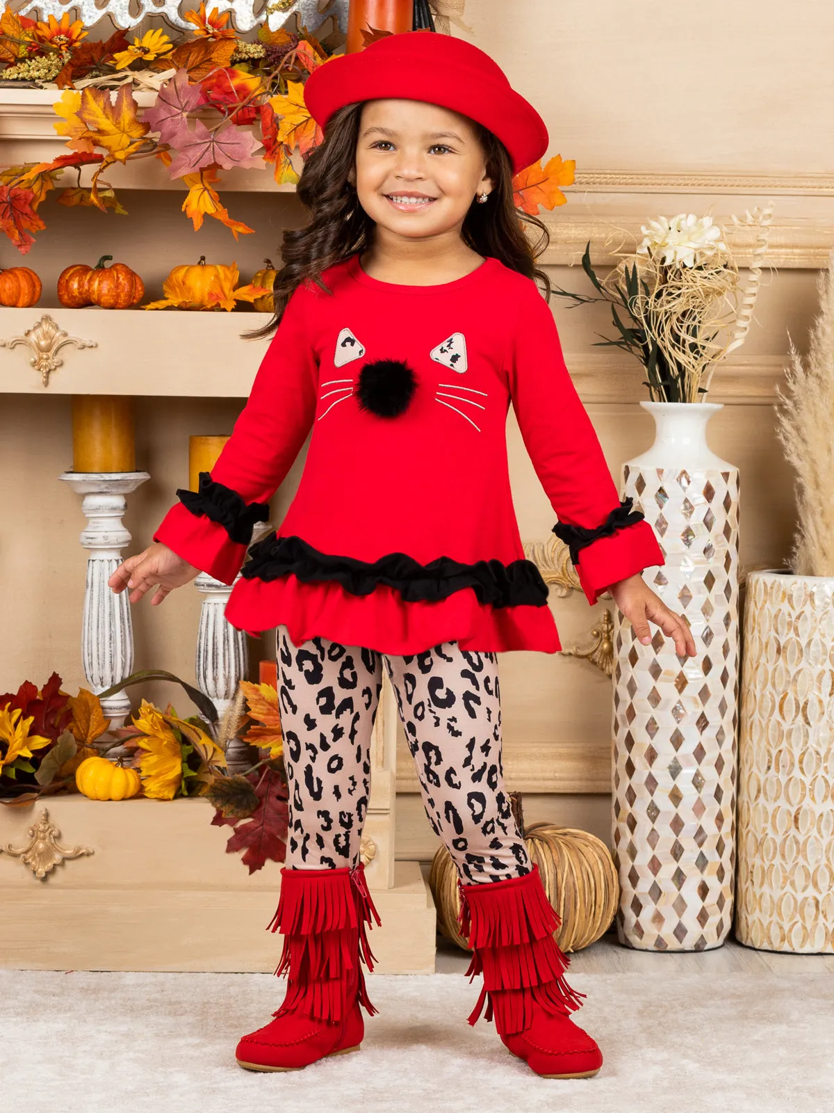 The Cutest Cub Leopard Legging Set