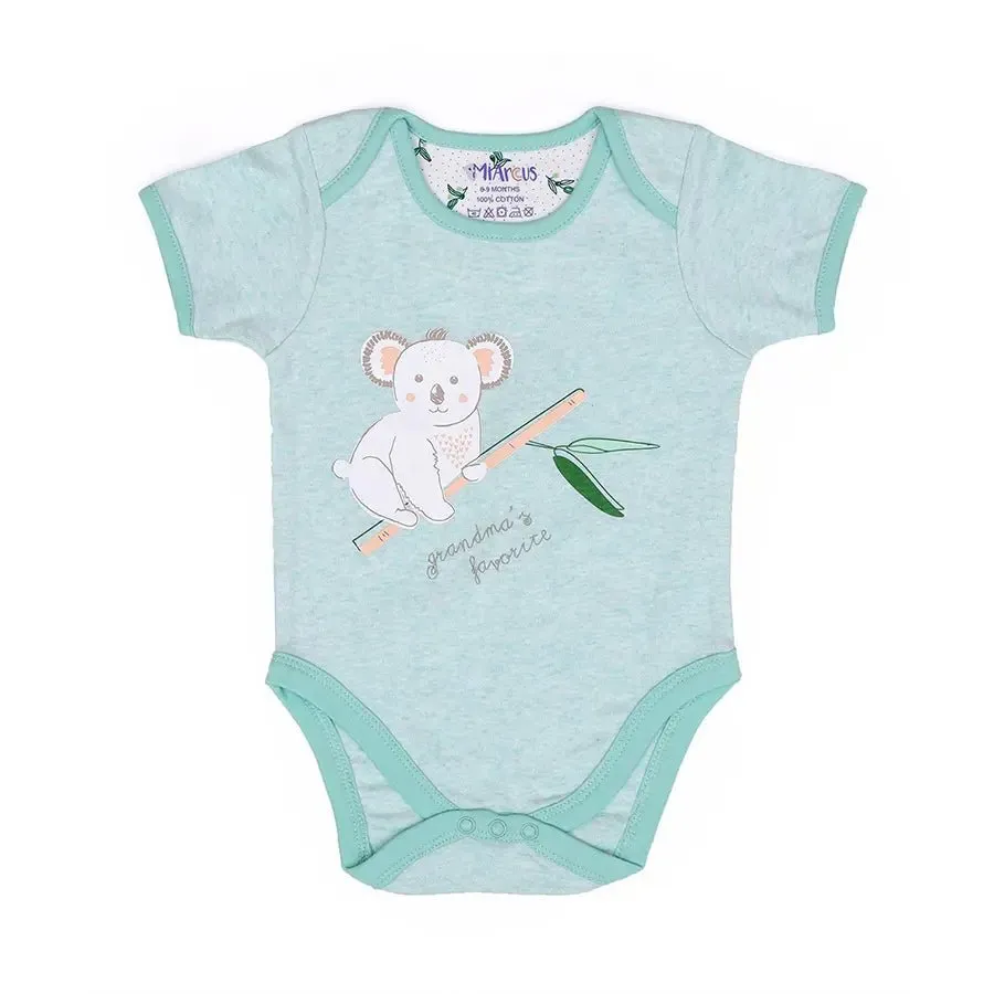 Tiny Tog Knitted Unisex Romper - Koala (Pack of 2)