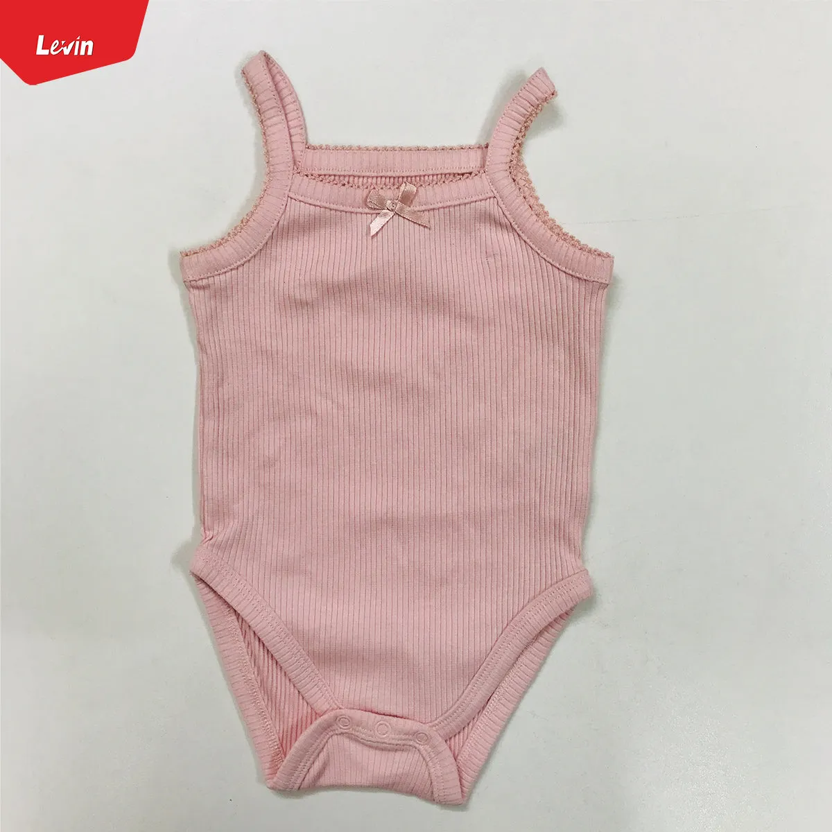 Toddler Kids Multicolor 3 - 24 Month Organic Cotton Sleeveless Rompers