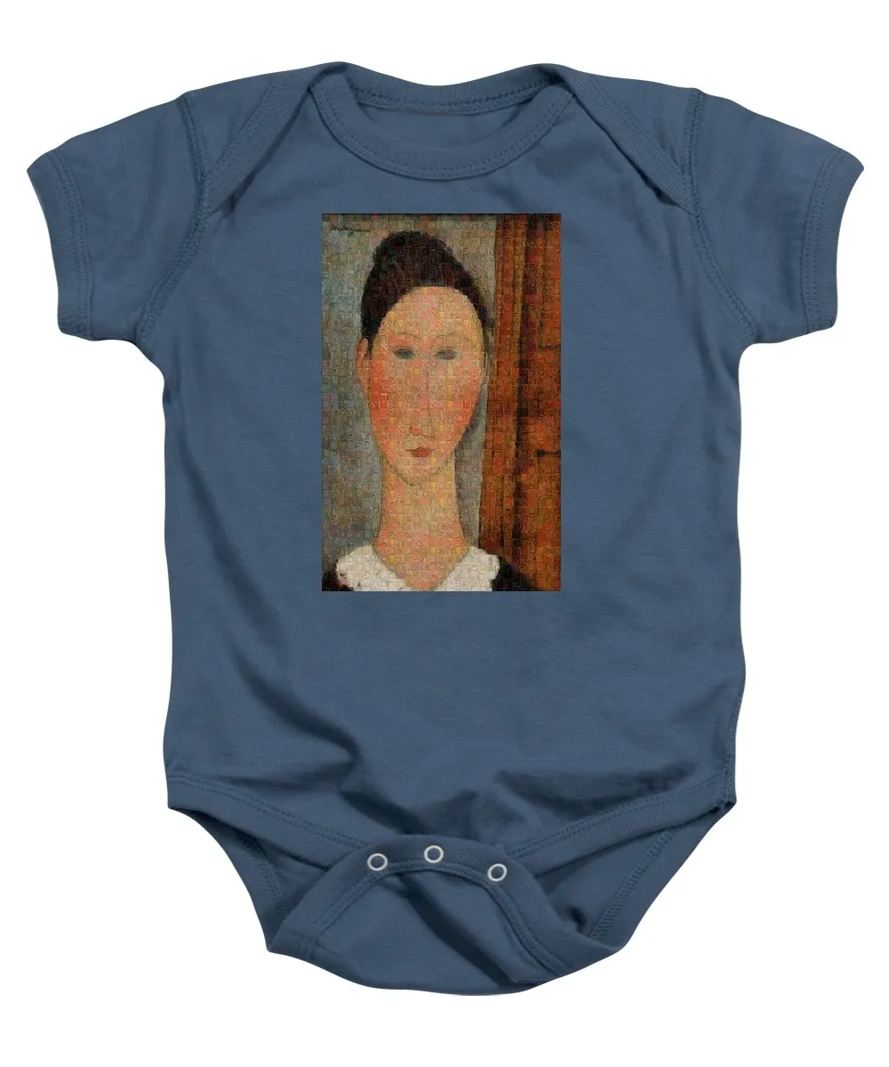 Tribute to Modigliani - 6 - Baby Onesie