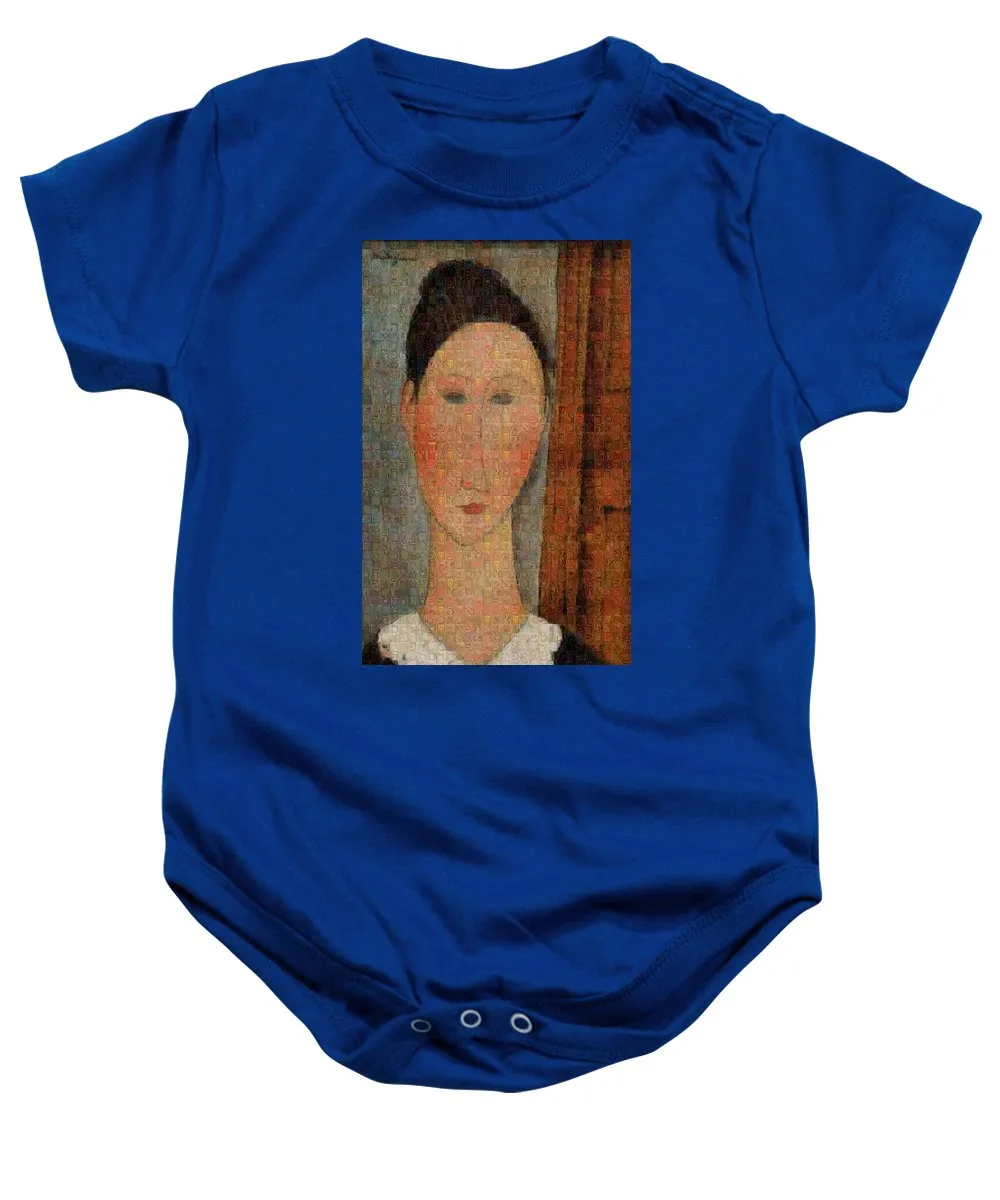 Tribute to Modigliani - 6 - Baby Onesie