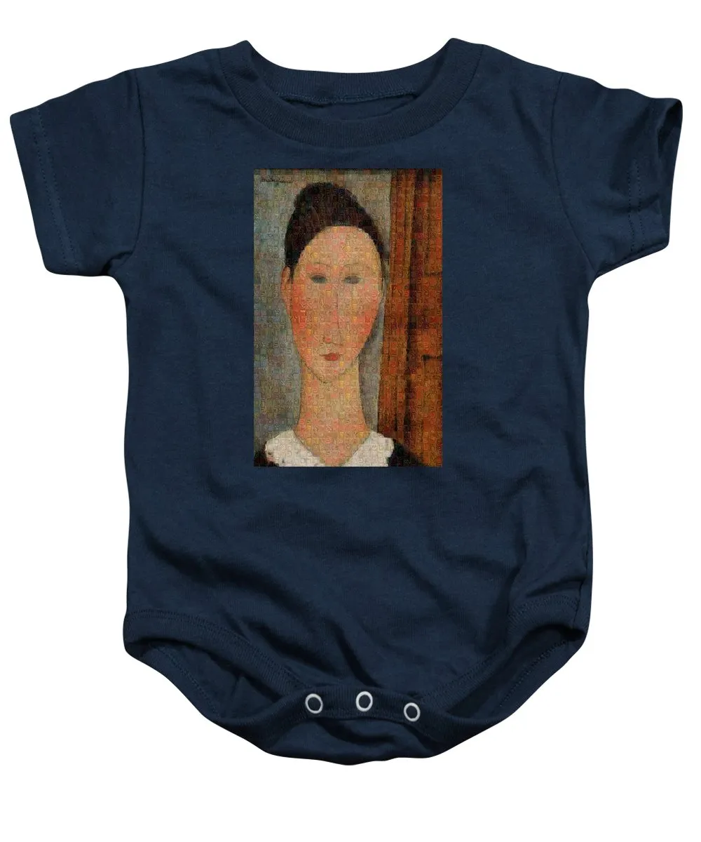 Tribute to Modigliani - 6 - Baby Onesie