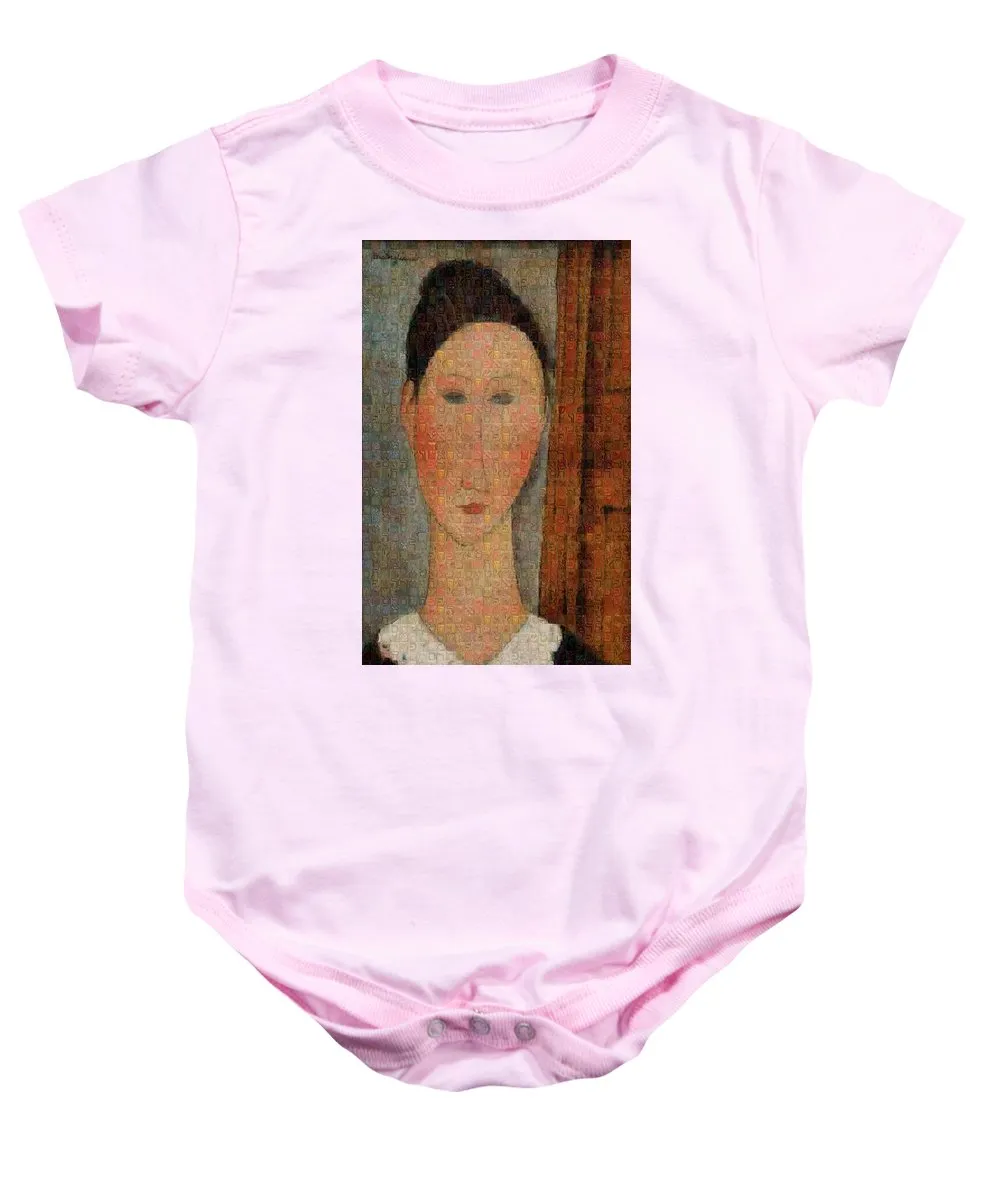 Tribute to Modigliani - 6 - Baby Onesie