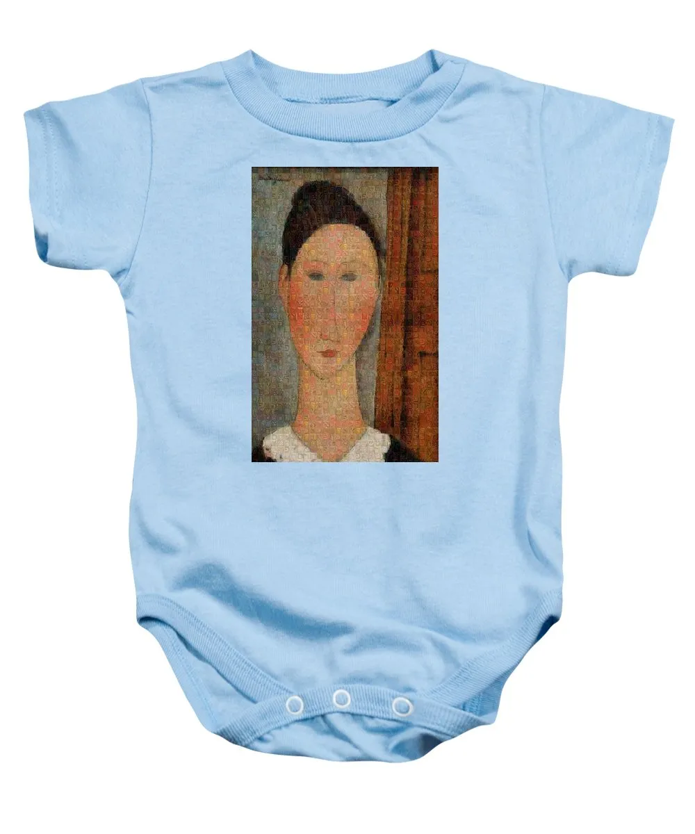 Tribute to Modigliani - 6 - Baby Onesie