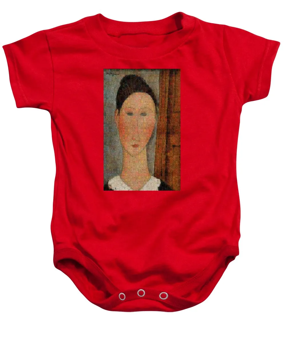 Tribute to Modigliani - 6 - Baby Onesie