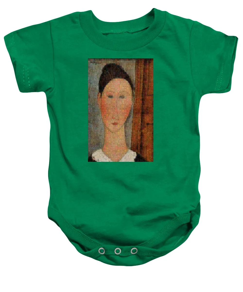 Tribute to Modigliani - 6 - Baby Onesie
