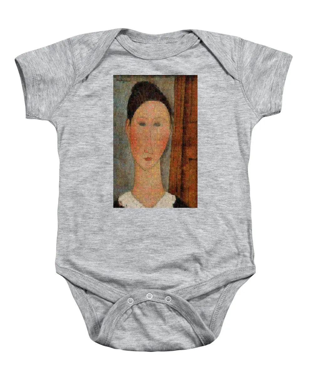 Tribute to Modigliani - 6 - Baby Onesie