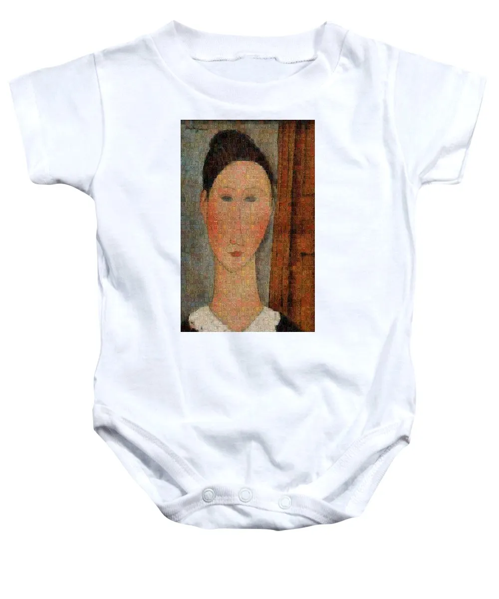 Tribute to Modigliani - 6 - Baby Onesie
