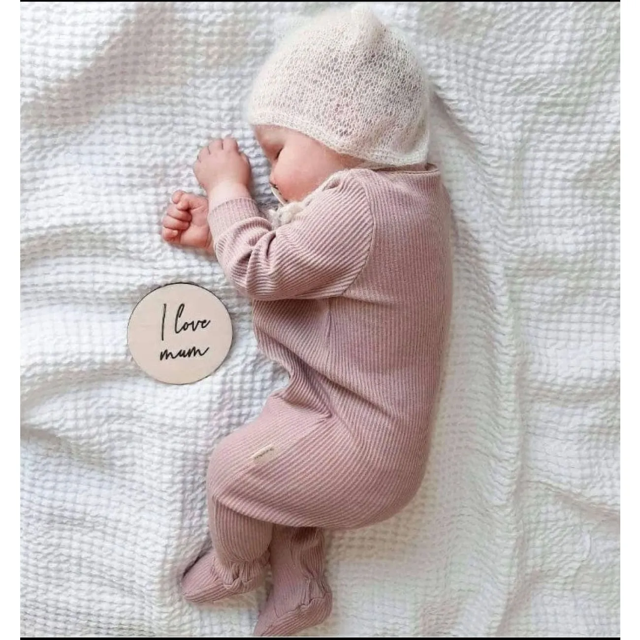 VELVET MOCHA ZIP UP RIBBED ROMPER BABYGROW SLEEPSUIT Size 0 to 3 months - 1 left in stock