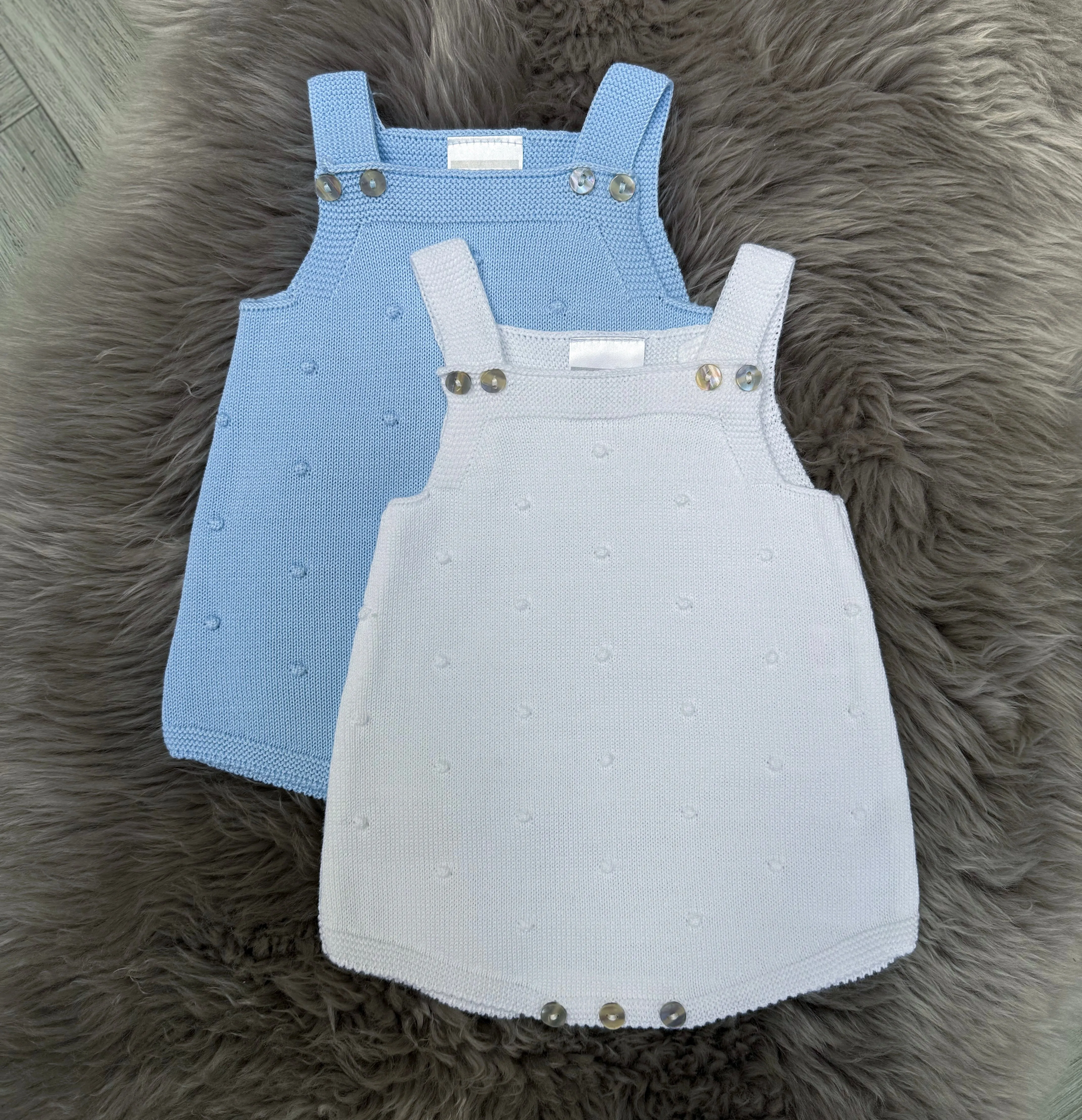 White Bobble Romper