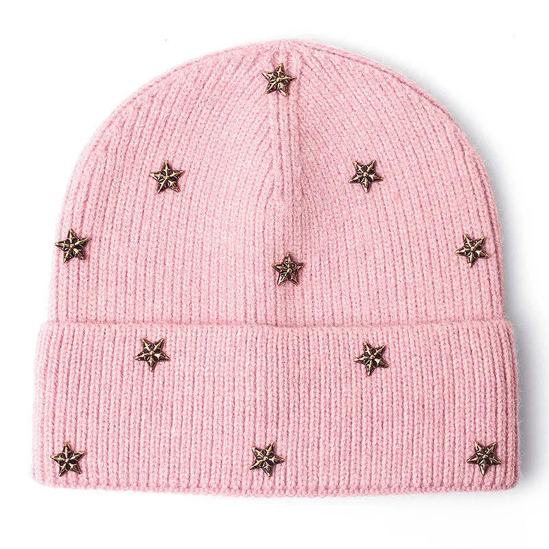 Wholesale Autumn and Winter Hats Children's Warm Woolen Hats Knitted Hats