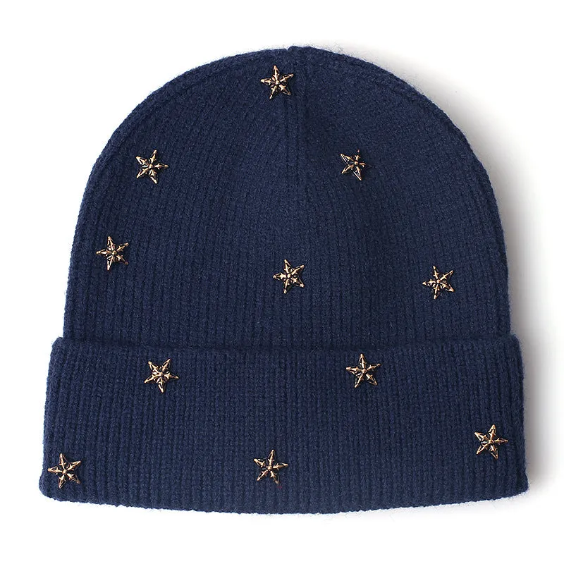 Wholesale Autumn and Winter Hats Children's Warm Woolen Hats Knitted Hats
