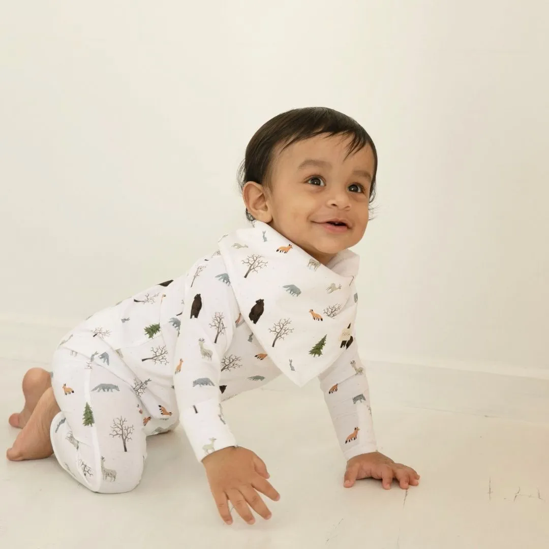 Wild forest Collection Organic  Sleep Suit
